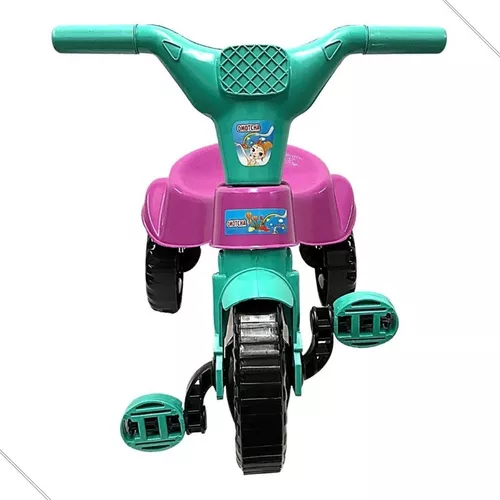 Velotrol Infantil Triciclo Azul Motoca Pedalar Menino Oferta