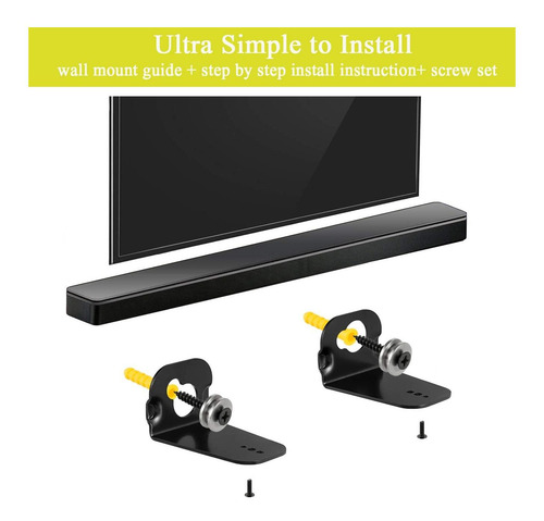 Eclink Soundbar Soporte De Montaje De Pared Para Samsung De