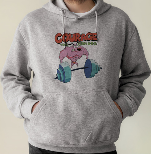 Sudadera Con Gorro Courage Musculoso Gym