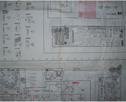 Diagrama Esquemático Original Tv Sony Trinitron Kv-1945r (Usado)
