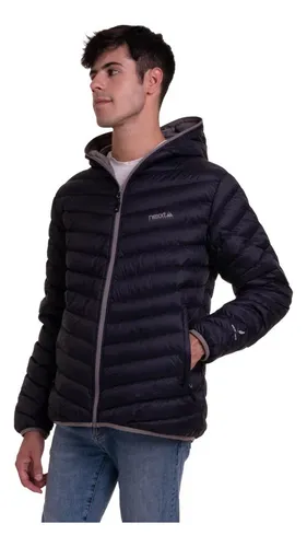 Campera de top pluma impermeable