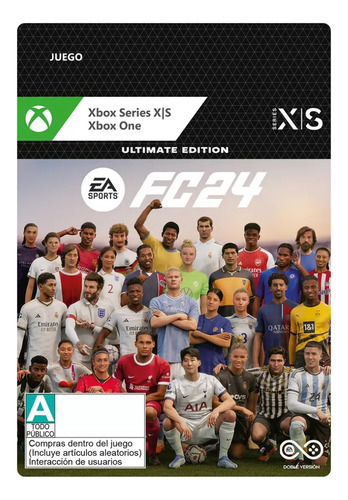 Ea Sports Fc 24 Ultimate Edition Xbox Series Xs - Xbox One (Usado)