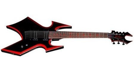 Guitarra Warbeast 7 Cuerdas B.c. Rich Mk3-wb7-bkdv 