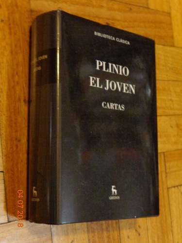 Plinio El Joven. Cartas. Biblioteca Clásica Gredos&-.