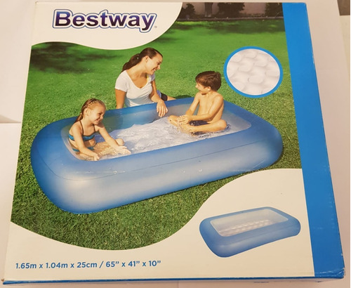 Pileta Bestway Rectangular 165x104x25cm - Hoy La Golosineria