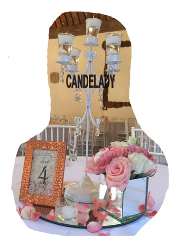 Candelabros  Porta Vela  Para Eventos Candelady