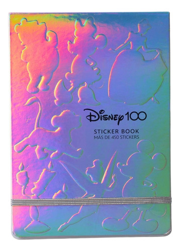Cuaderno De Stickers Mooving - Disney 100