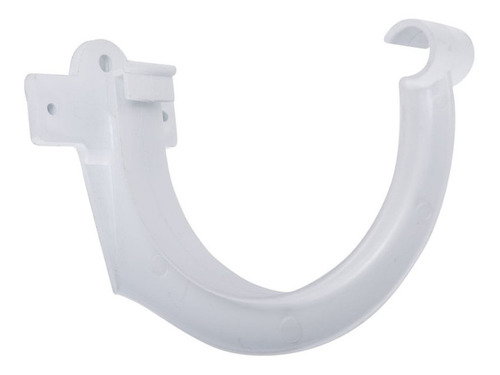 Soporte Pvc 110mm P/canaleta Aguas Lluvia Blanco