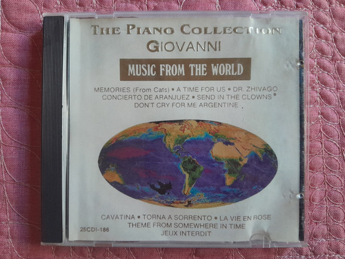 Cd Giovanni The Piano Collection Music From The World