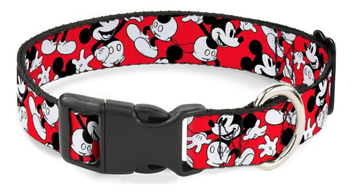 Collar De Clip De Plástico Con Hebilla Mickey Mouse Posa