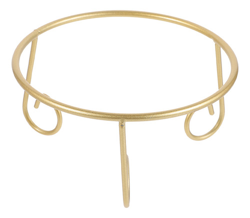 Soporte Iron Gazing Globe: Bola Estable De Metal De 21 Cm