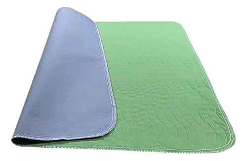 Lençol Absorvente Ortho Pauher Verde 90x80cm 2em1 Verde Liso