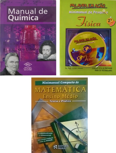 Manual Compacto Matemática, Química Ou Física