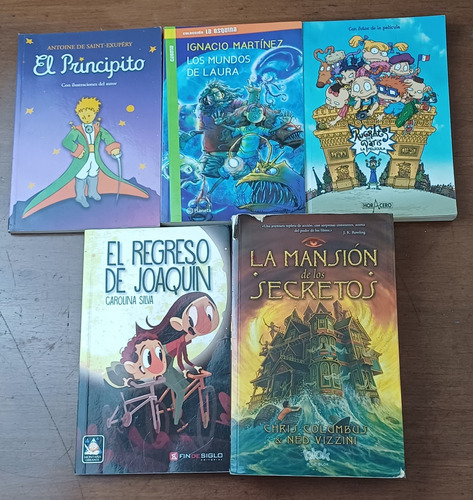 Libros Infaltiles Varios, Colección De 5. 