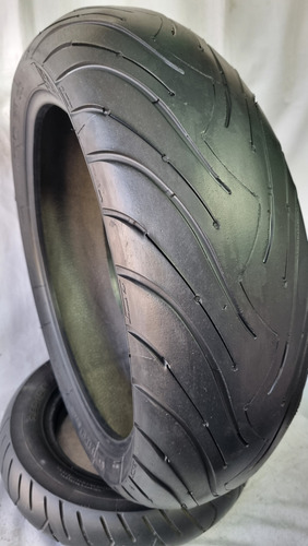 Pneu Traseiro Michelin Pilot Road3 180 55 17 Original Usado (Usado)