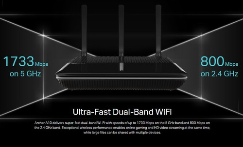 Router Smart Gigabit Wifi Ac2600 Mu-mimo Tp-link Archer A10