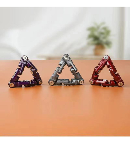 Juguete Antiestrés Con Cadena De Metal Edc