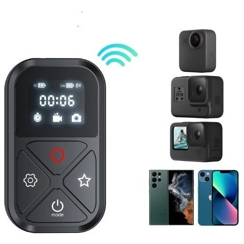 Controle Gopro Hero 8 9 10 E 11 Max Wifi Telesin Para Camera