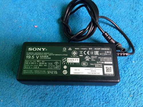 Cargador Transformador Para Smart Tv Sony De 19.5v S/80