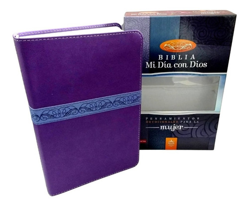 Biblia Mi Dia Con Dios Rvr60 Devocional Para La Mujer 