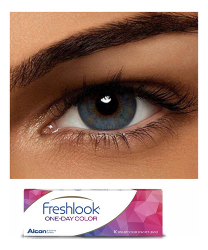 Pupilentes Freshlook Dailies Lentes Contacto Natural 1par