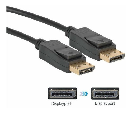 Imagem 1 de 2 de Cabo Displayport Macho X Displayport Macho 1.8m Jc- Dp1.8