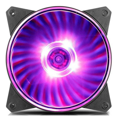 Imagem 1 de 4 de Fan Cooler Gamer Rgb 120mm Cooler Master Mf120l 25dba