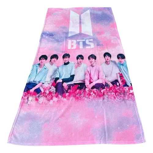 Bts K Pop Bath Towel Microfiber Absorbent Quick Drying Bts