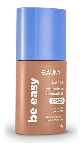 Base de maquiagem Bauny Cosméticos Base Tint Be Easy FPS20 Bauny 35g