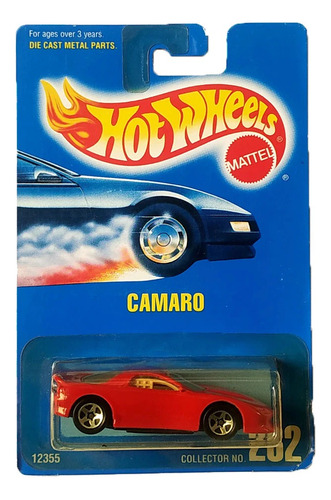 Hot Wheels Carro Antiguo Camaro 1991 + Obsequio 