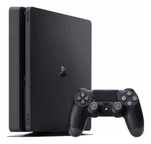 Play Station 4 Slim 1 Trb Reacondicionado 1 Juego De Regló (Reacondicionado)