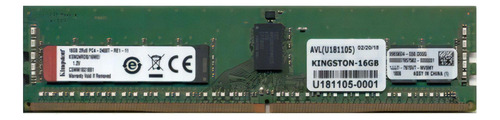 Memoria Servidor 16gb Ddr4 2400mhz Ecc Registrada Kingston