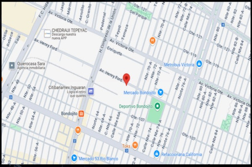 Venta De Departamento (65m2) A 5 Mins De Plaza Tepeyac, Metro Talismán Y Circuito Interior Db15-r104