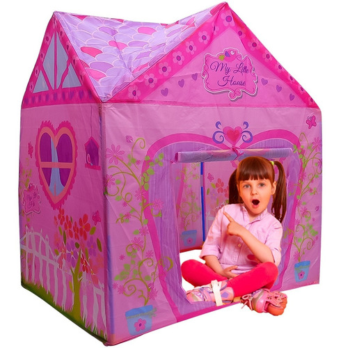 Carpa Casita Nenas Mi Pequeña Casa 8728 95x72x102cm Poppi