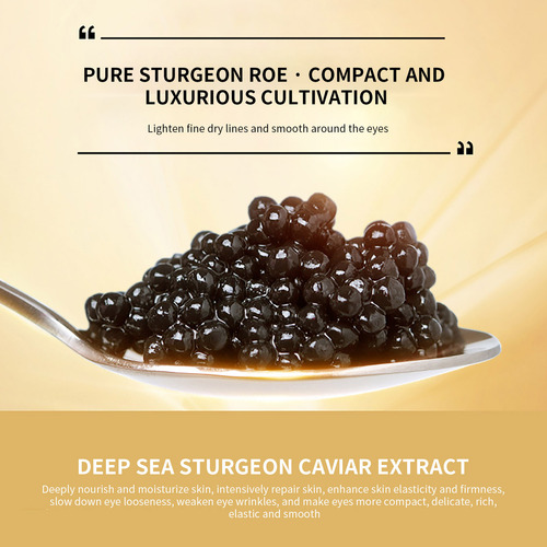 Máscara De Olhos Reafirmante M Caviar Para Reduzir Linhas Fi