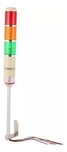 Imagen 1 de 1 de Baliza Torre Led Fija 3 Colores 24vdc