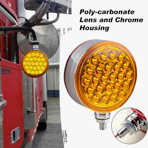 Foco Farol Led Posicion Doble Cara Chapulín 48 Led 12/24v X1