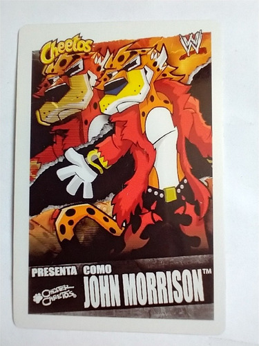 Cheetos John Morrison Se Ww Slam Attax Sabritas 2009 (Usado)