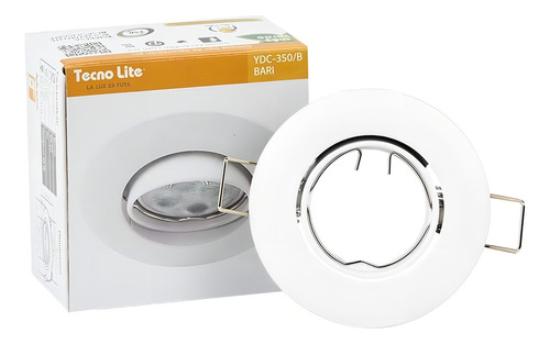 Lampara De Techo Bari G4 Blanco 34w 100-240v/12v Tecnolite