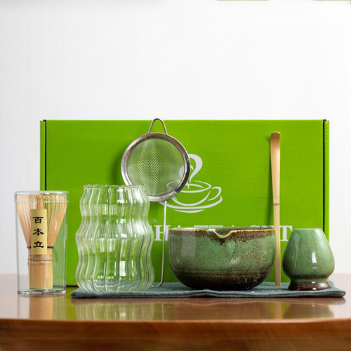 Matcha Set Matcha Bowl Cosacos De Bambú Matcha Ceremonía