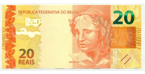 Brasil 20 Reales Billete Coleccion 2010 Sin Circular Unc