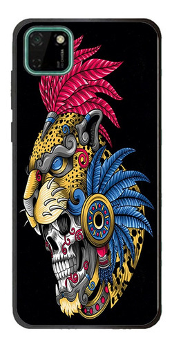 Funda Y5p Y6 2019 Honor 8a Y6p Calavera Guerrero Jaguar