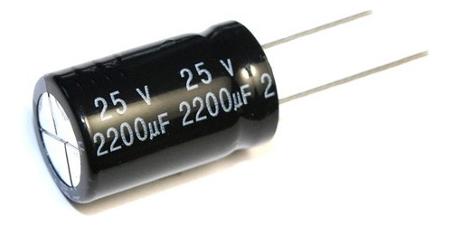 Condensador-filtro-capacitor 25v 2200uf Electrolitico 