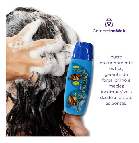 Shampoo Casulão 330ml Óleo De Argan