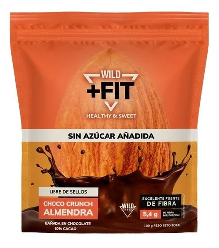 Wild Fit Choco Crunch Almendra 100 G
