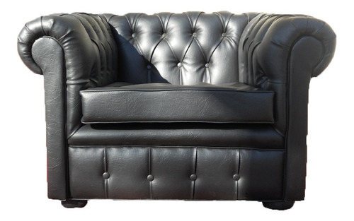 Sillon Chester Sillon Chesterfield 1 Cuerpo Cuero Vacuno