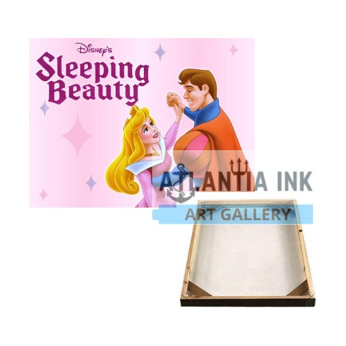 Cuadro Decorativo Sleeping Beauty 30 X 40 Cm