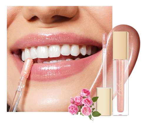 Oulac Lapiz Labial Liquido De Alto Brillo Nude Con Acabado B