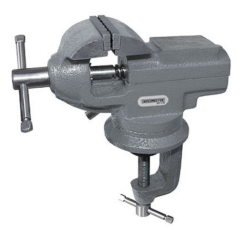 Imagen 1 de 3 de Morsa P/ Fijar Giratoria Con Yunque 63mm Crossmaster 9937302