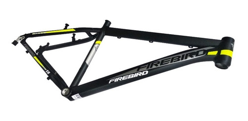 Cuadro De Bicicleta Mtb Rodado 26 Fire Bird Color Negro Con Amarillo-16